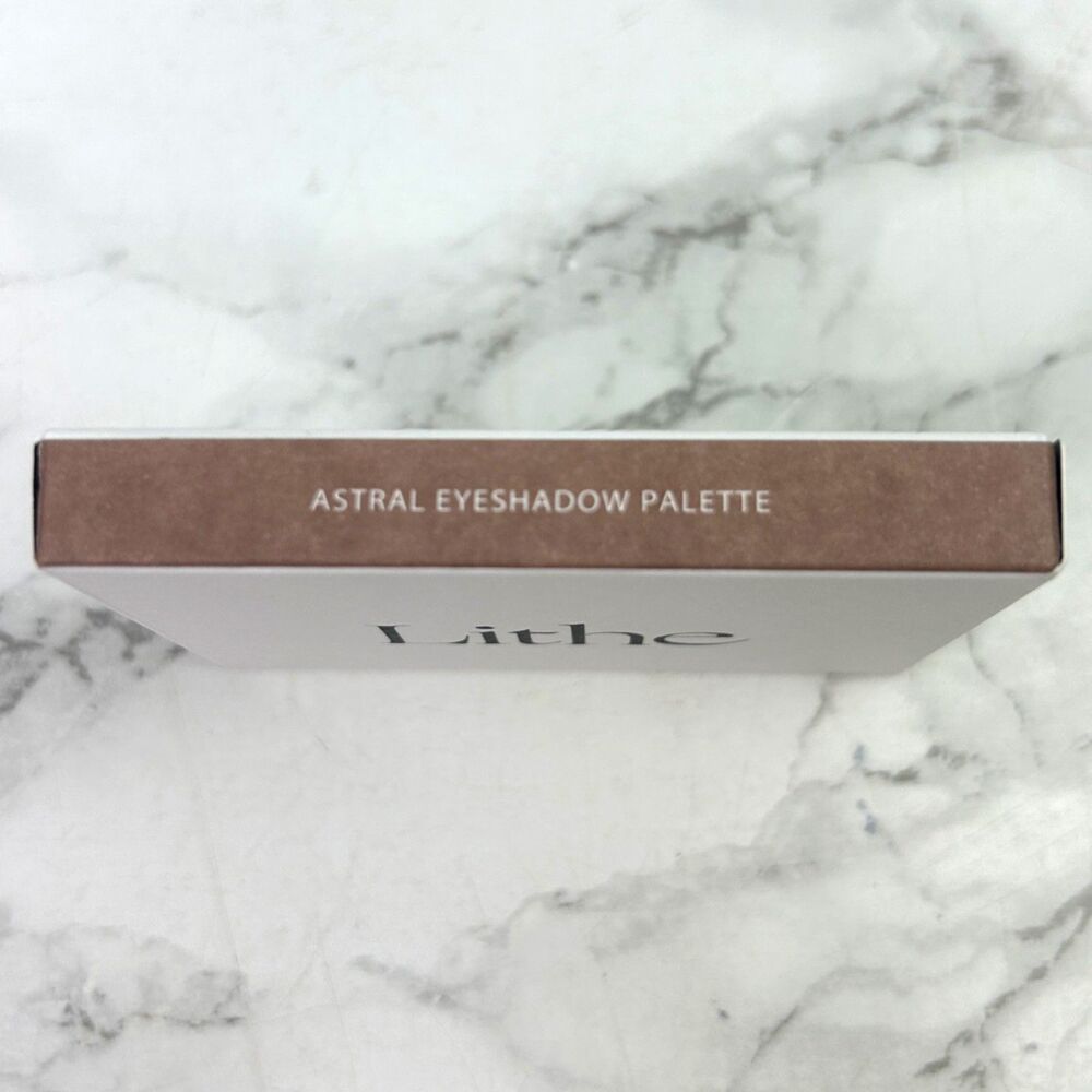 NIB Lithe Astral 6-Pan Eyeshadow Palette, Neutral Shimmer Metallic - Picture 6 of 9